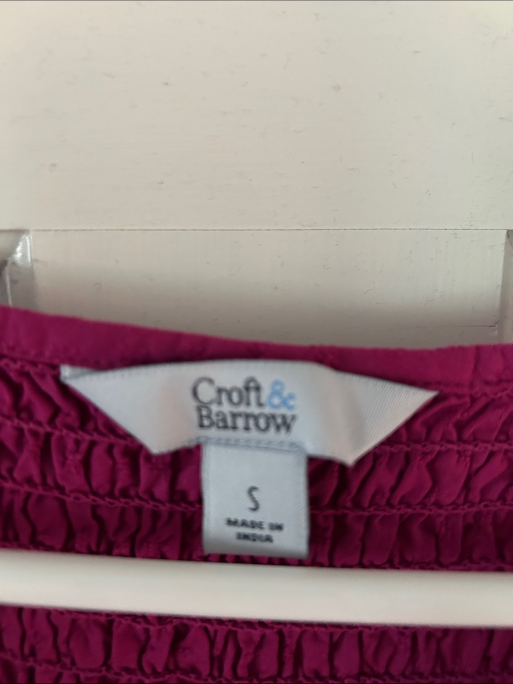 croft & barrow Sleeveless Fuchsia Maxi Dress - Picture 4 of 4